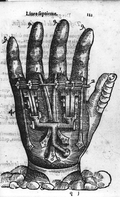 16th century Prosthetics (1564) | The Public Domain Review #hands