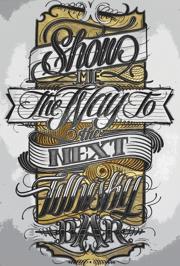 Show me the way… #lettering #design #t-shirt #hand #typography