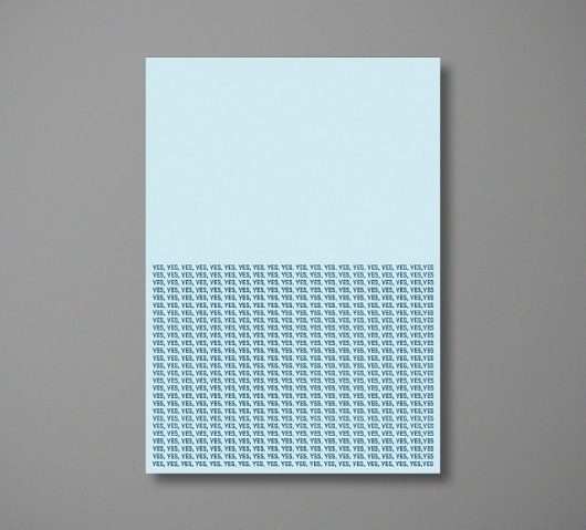 DANIEL ENGSTROM #yes #minimal #poster #full #half