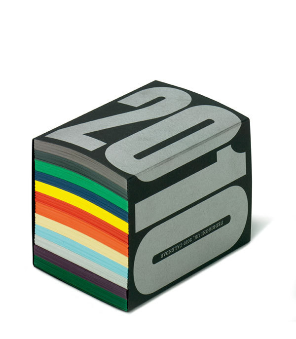 Fedrigoni 2010 Calendar Matt Willey #calendar