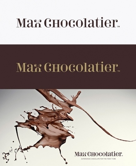 Corporate & Brand Identity - Max Chocolatier, Schweiz on the Behance Network #identity #typography