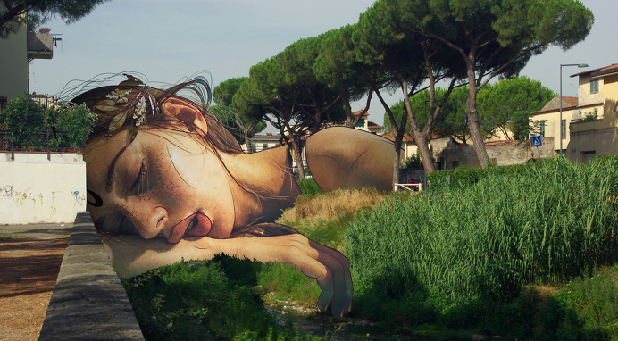 Sleeping Diana in Florence by Maria Umiewska