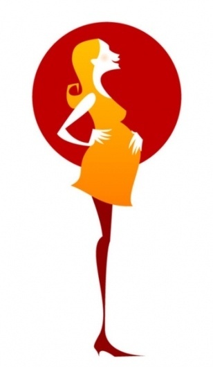 Stanley Chow Illustration #illustration #pregnant #woman