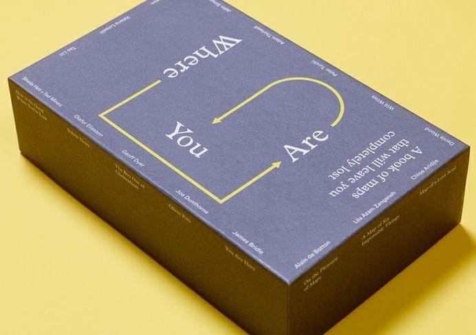 Where You Are designed designed by Bibliothequede for Visual Editions. #bb