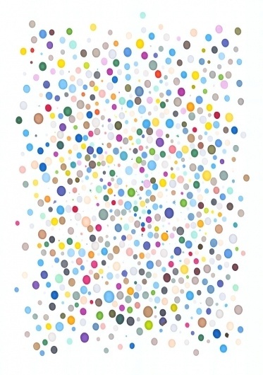 Handheld Pantone Pen Prints : Daniel Eatock #eatock #pens #art #pantone #daniel #colour