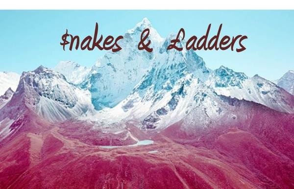 $nakes & xc2xa3adders on Behance #ladders #snakes #& #typography