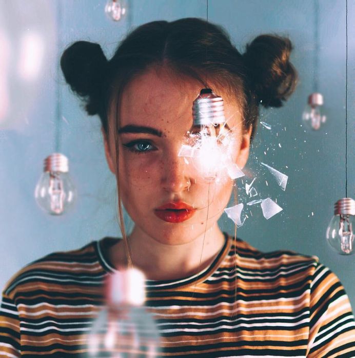 Surreal Portrait Photo-Manipulation by Instagram Star Annegien Schilling