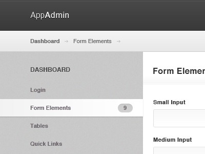 Dribbble - AppAdmin by Daniel Sandvik #awesome