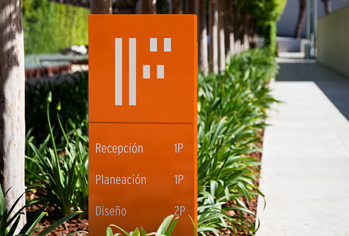 Forma by About Design #orange #branding #sign