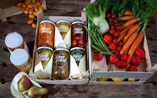 korefe slow fast food 4 #packaging #type #pickled #design