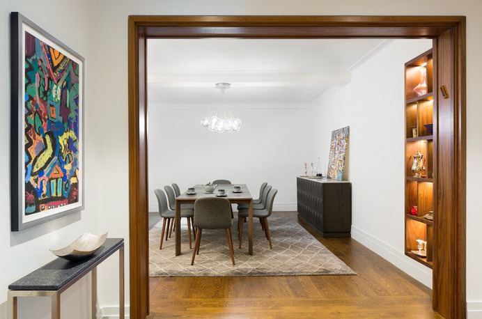 Pre-war Upper West Side Apartment Gets a Modern Update