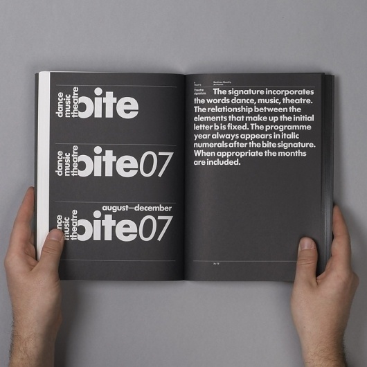 SI Classics: North × Barbican | September Industry #branding #guide #guidelines #corporate #style