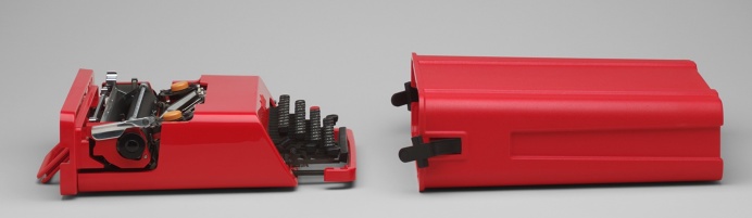 Ettore Sottsass & Perry King, Valentine Portable Typewriter, 1968
