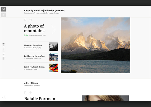 Medium: Collection Concept on Web Design Served #design #web