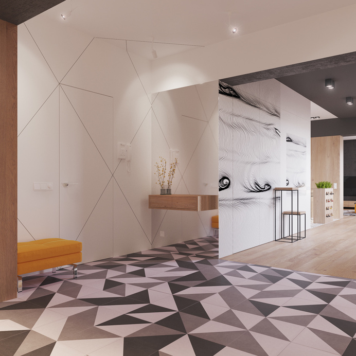 Minimal scandinavian house Kolodishchi