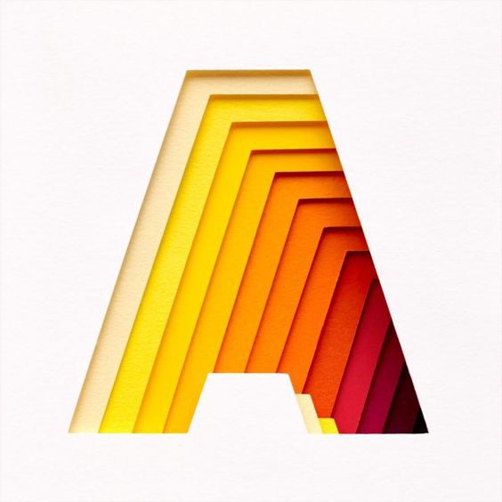 Outside Lands: Creative Paper Typography by Owen Gildersleeve – Inspiration Grid | Design Inspiration