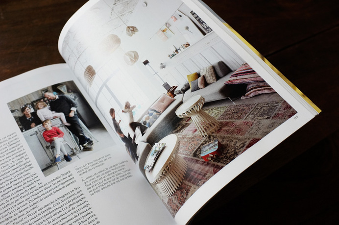 Mile décoration magazine 8 available at www.mr-cup.com #print #spread #grid #type #layout #paper #magazine