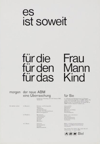 Ate­lier Ernst + Ursula Hie­s­tand #swiss #minimal #60's