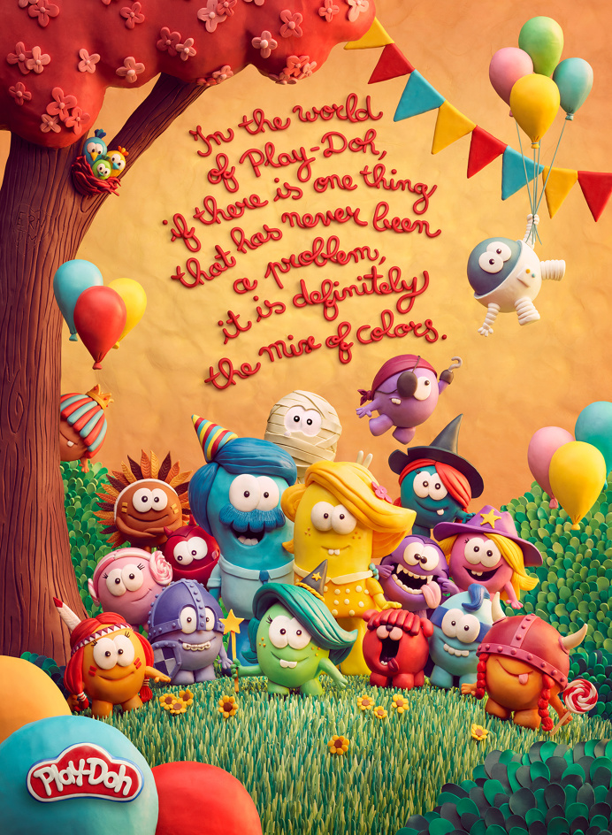 PLAY DOH ADD on Behance