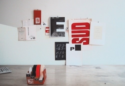 AMASSBLOG #desk #typography