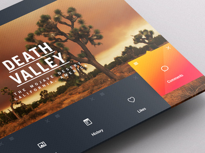 Weather Dashboard / Global Outlook (5) #pattern #weather #tree #ux #portal #yellow #ui #dashboard #app #gradient #usa #desert