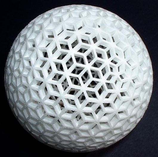 rhomball.jpg (JPEG Image, 564x560 pixels) #white #material #texture #printing #3d