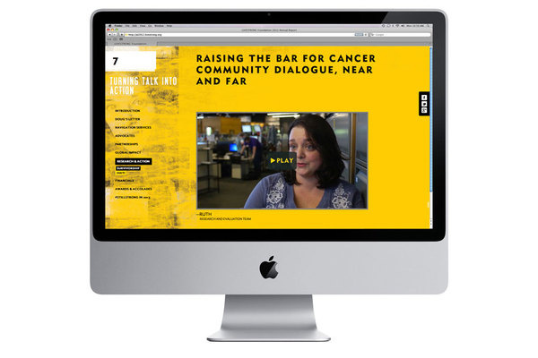 Livestrong Annual Report #annual report #website #livestrong