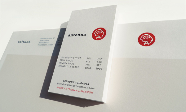 Antenna, Werner Design Werks #branding #design #werner #werks #wdw #collateral
