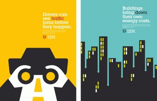 Fonts In Use – IBM and Watson #design #graphic #poster