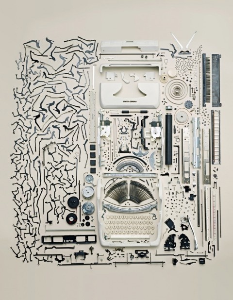 old typewriter #machine #process #print #dissect #typewriter
