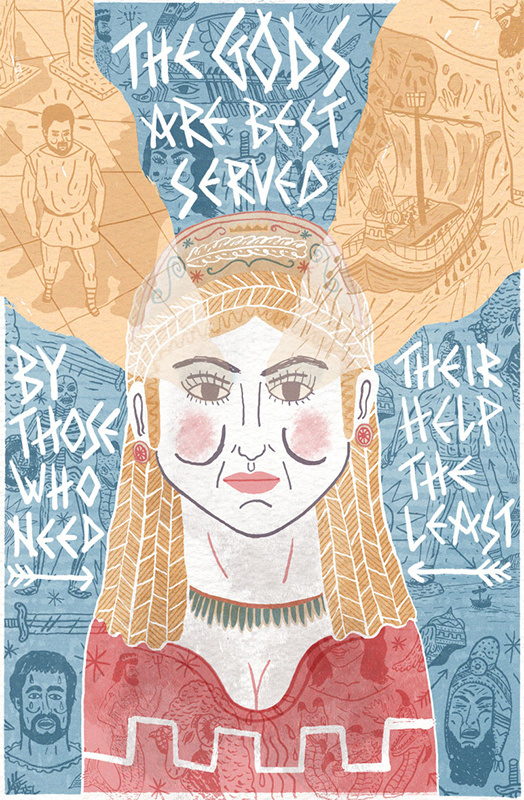 Ed J Brown Silver Screen Society #illustration #portrait #character