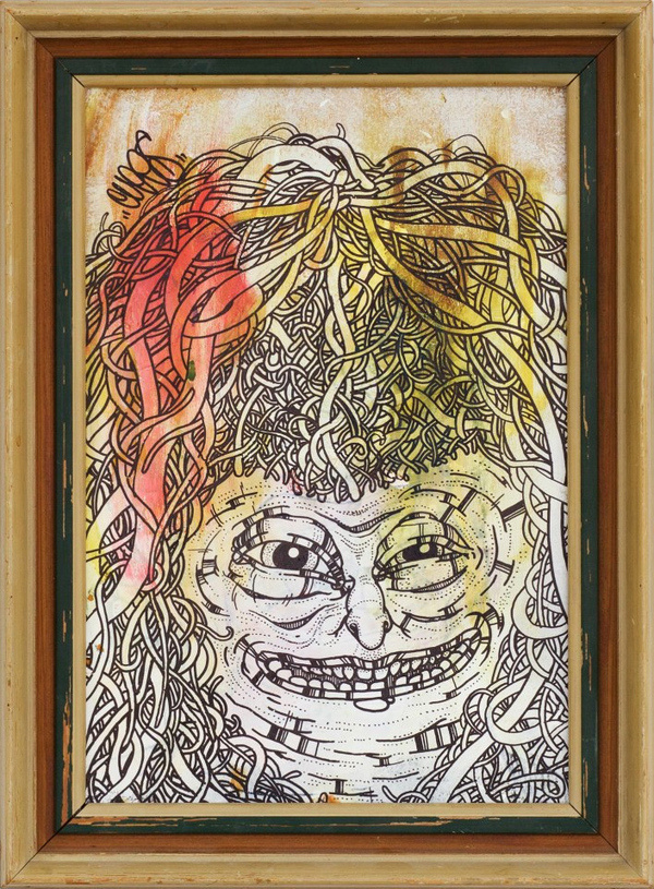 Witch Wallery #thomas #painting #art #face #character #evers