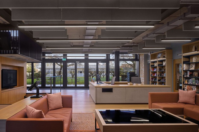 St Mary's Calne Library / Woods Bagot,© Will Pryce
