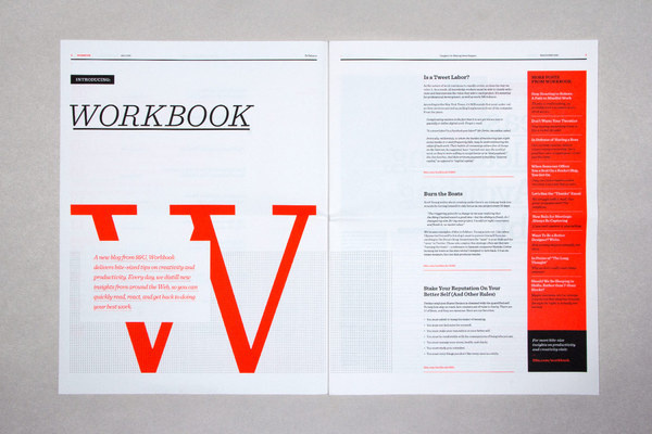 Editorial Design Inspiration: 99U Magazine #design #graphic #editorial #typography