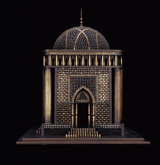 Al Farrow Reliquaries al farrow Mausoleum (II) #steel #bullets #shells #mausoleum