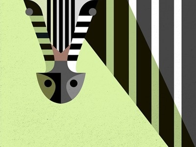 Lu_zebra_preview #illustration #brill #josh