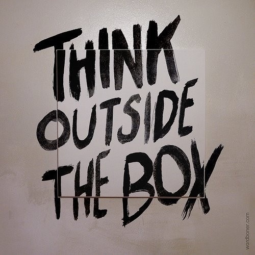 Inspiration / Think outside the box #outside #think #box #the