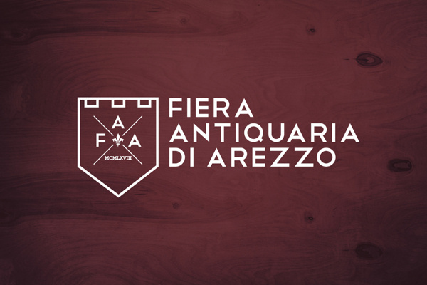 Fiera Antiquaria di Arezzo on Behance #antiquaria #design #graphic #di #arezzo #fiera #logo #italy
