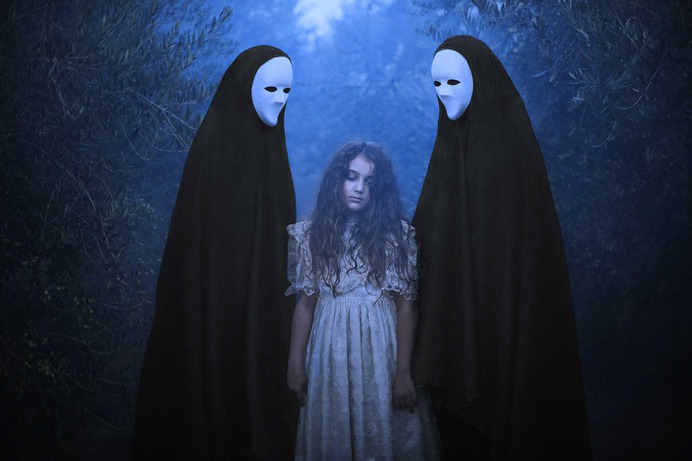 Frank Diamond, Fotografía de una niña junto la muerte