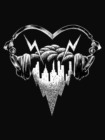 Love music #headphone #illustration #art #music #love