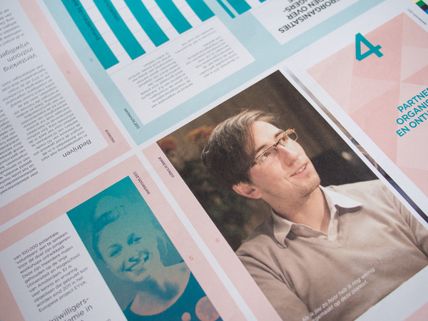 Vrijwilligersacademie Amsterdam Annual Report #vector #book #amsterdam #report #magazine
