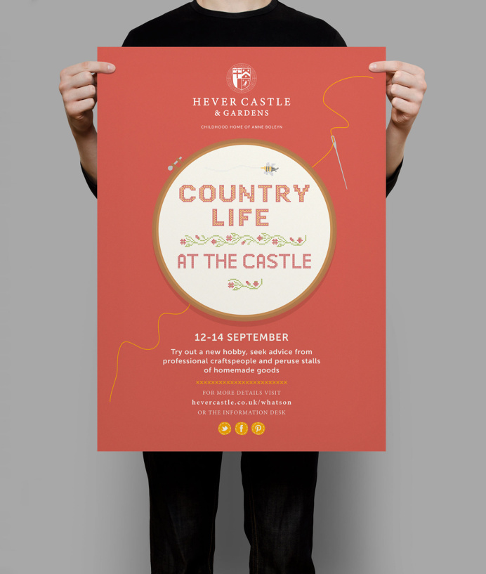 Hever Castle & Gardens Rebrand