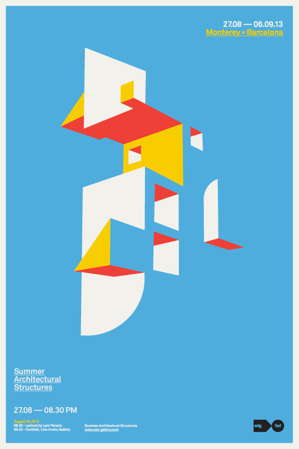 Mark Brooks, Summer Architectural Structures Convention #architecture #poster #architectural