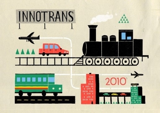 Pitch Design Union » Illustration #illustration #transport #innotrans
