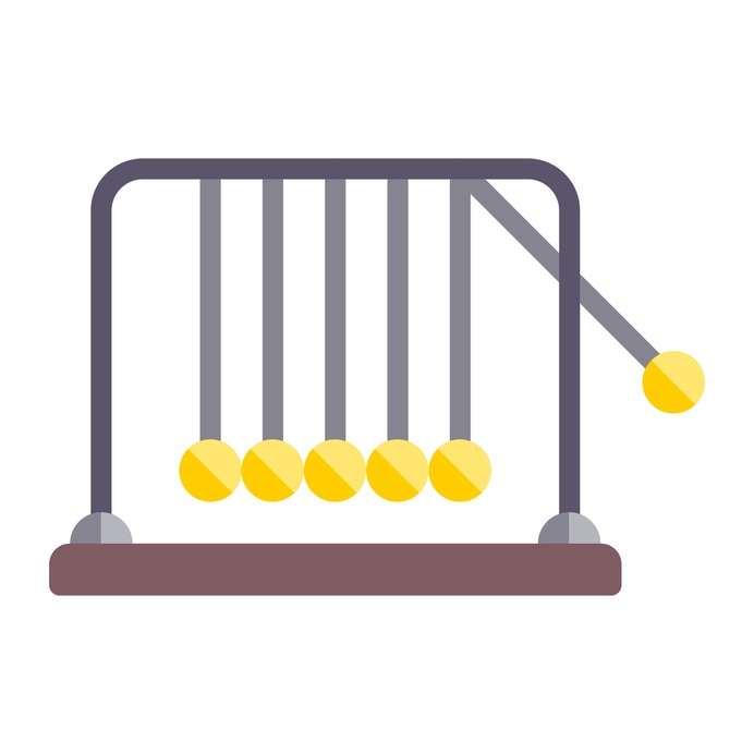 See more icon inspiration related to momentum, physics, energy, newtons cradle and education on Flaticon.