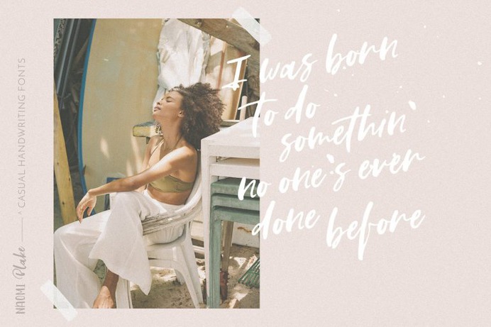 Naomi Blake | Stunning Script Fonts