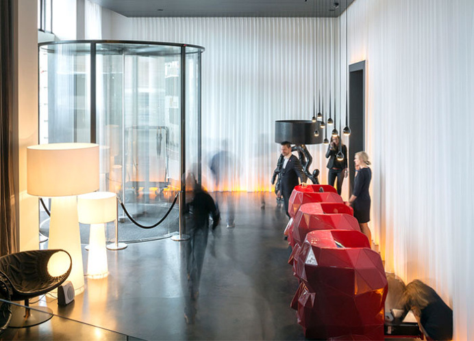 Dynamic Space for Contemporary Art – Art'otel Amsterdam - #restaurant, restaurant, #hotel, hotel