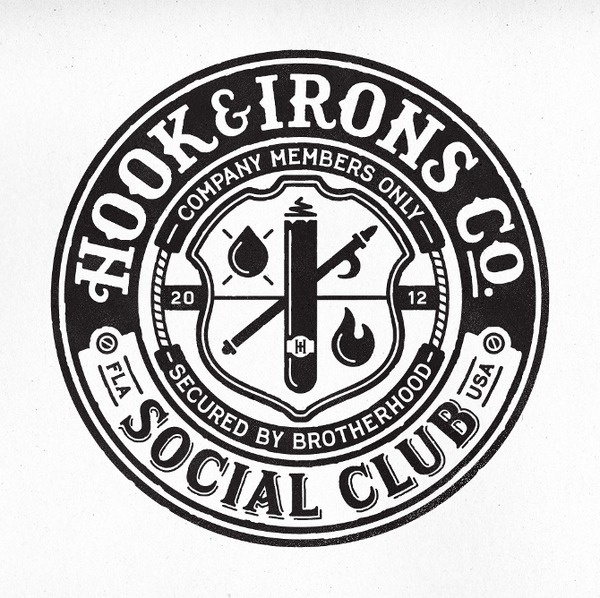 Hook #logo #hookirons #club #social