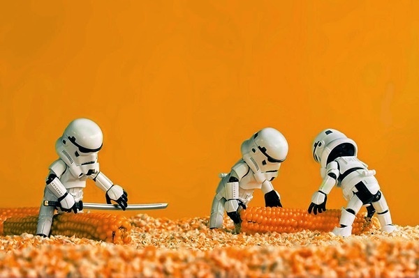 Star Wars Toys by Zahir Batin #inspration #photography #art