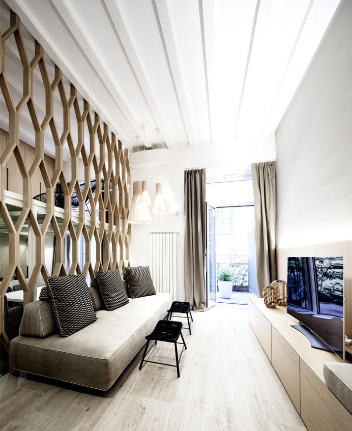 Three Level Apartment in Milan by Archiplan Studio - InteriorZine